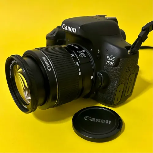 Câmera Canon T6i/750D - NOVÍSSIMA