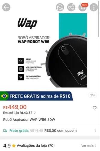 Robô aspirador