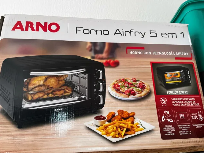 AirFry 5em1 ARNO 220V Forno aceito TROCA Forno a gás