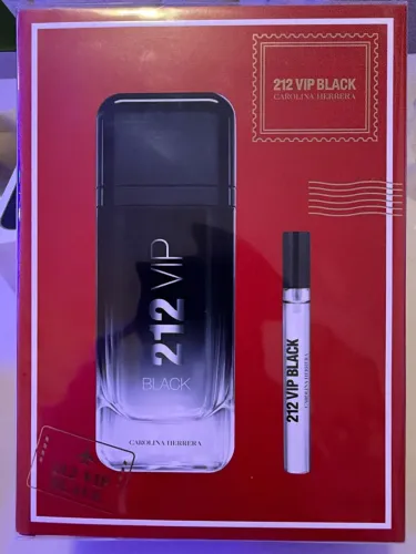 212 VIP Black Carolina Herrera 100ml + 10ml Travel 