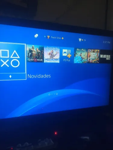 VENDO VÍDEO GAME PS4 SLIM UM CONTROLE 1 TERA