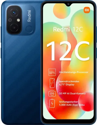Celular Smartphone Xiaomi 12C 64GB / 3GB - Cinza 