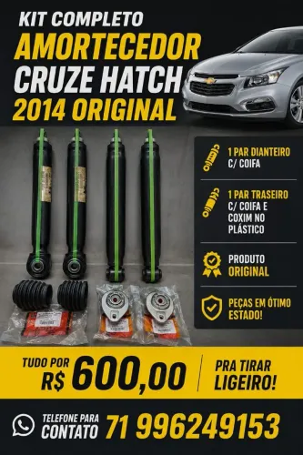 Vendo AMORTECEDORES PARA CRUZE HATCH OEIGINAL