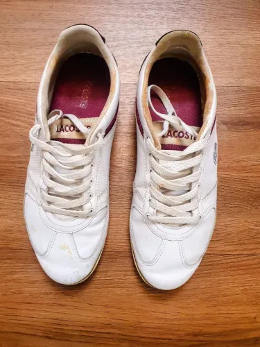Tênis Lacoste Garonne CI Spm Masculino 38 Couro Branco