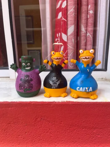 Boneco Cofre Poupançudos Da Caixa