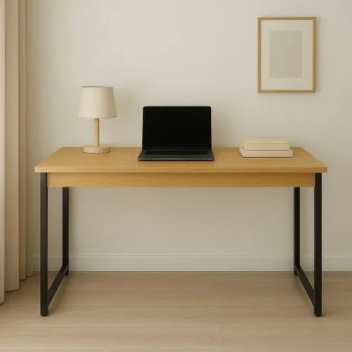 Mesa Escrivaninha Industrial 90x45cm Para Computador Notebook Escritório