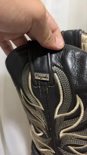 Bota coro de avestruz tamanho 41 do reizinho botas