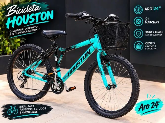 BICICLETA ARO 24 SEMI NOVA (VALOR NEGOCIÁVEL)