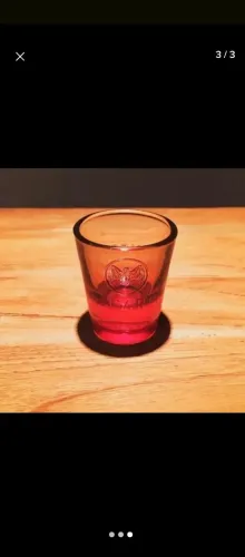 Colecionáveis copos bacardi