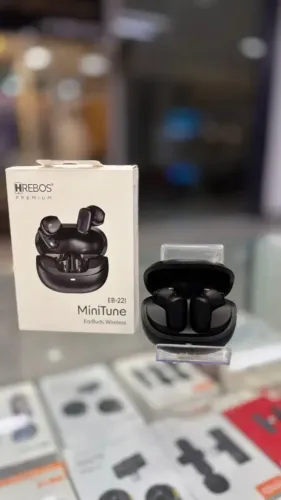 FONE DE OUVIDO HREBOS MINI TUNE - PRETO