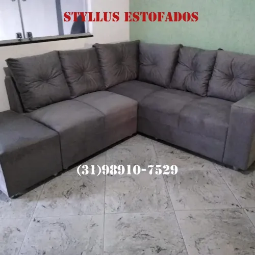 Sofá de canto novo