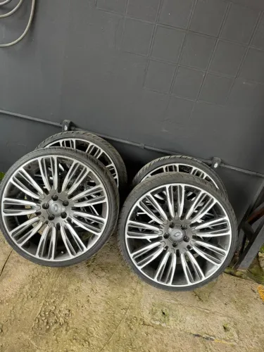 Rodas aro 22 (aceito cartão ou troca)