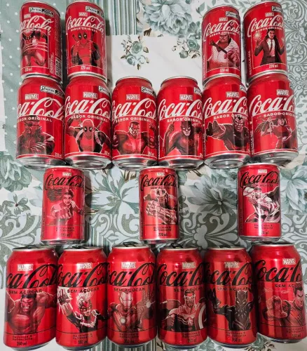 Marvel - Latas Coca Cola