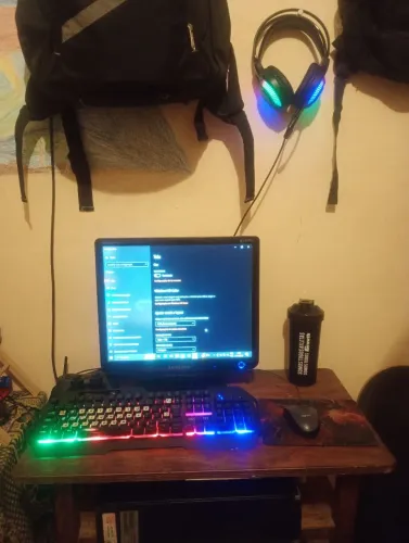 Computador Pc Setup Básico Completo Roda Alguns Jogos