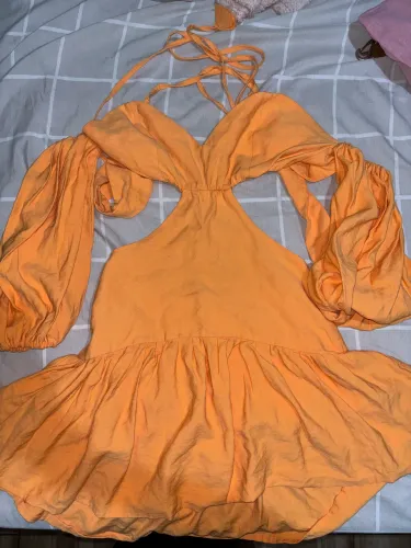 Vestido laranja