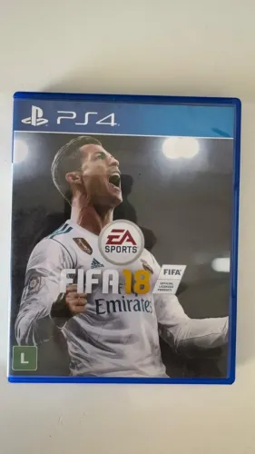FIFA 18 PS4 ORIGINAL MIDIA FISICA COM CAIXA