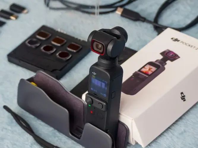 DJI Osmo Pocket 2 - Câmera + acessórios