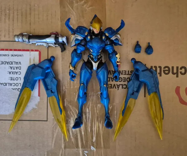 Overwatch Hasbro Pharah Ultimates completa!