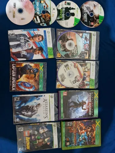 Lote de jogos Xbox 360