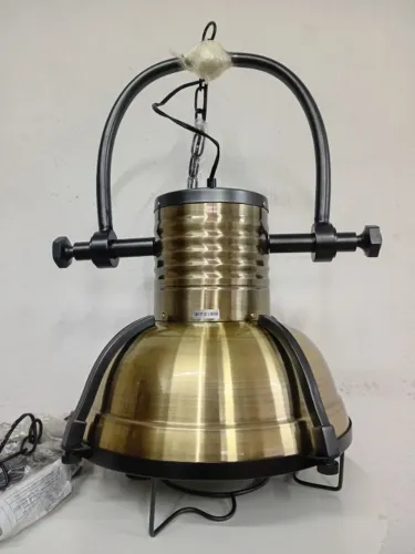 Lustre Pendente Retro Metal
