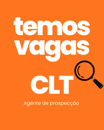 Vaga CLT para atendentes