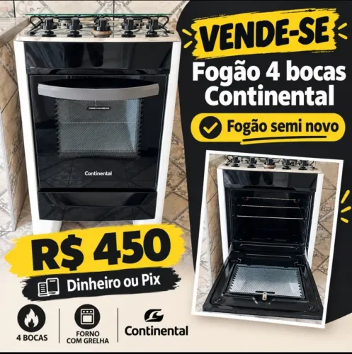 Fogão 4 bocas