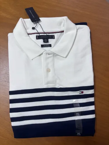 Camisa masculina polo pique TOMMY HILFIGER