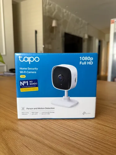 Câmera de Segurança Full HD Tp Link Tapo homologada anatel