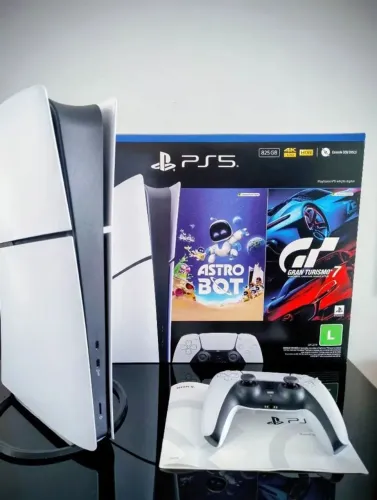 PS5 Slim - 18x no cartão de crédito (3 meses de garantia)