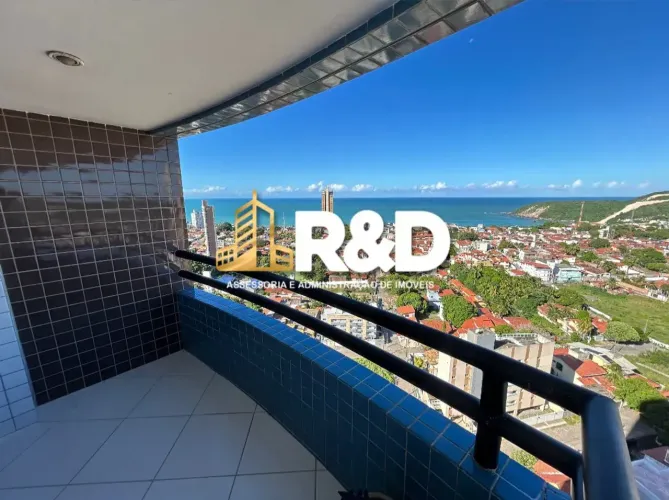 Acorde com Vista para o Mar de Ponta Negra! Porto tropical mobiliado  Andar Alto e Lado So