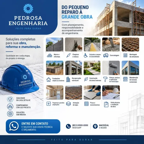 Pequenas obras e ampliações 