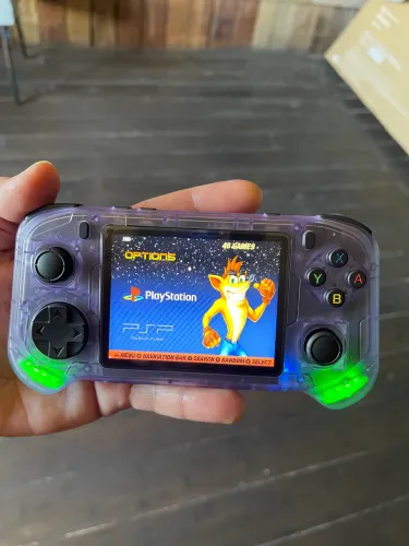 Console Portátil RX6H Com mais de 15.000 Jogos inclusos 