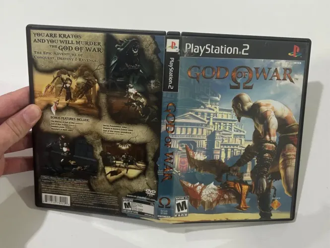 God of war black label ps2