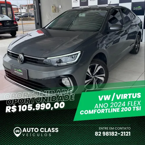 Volkswagen Virtus Comfort. 200 TSI 1.0 Flex 12V AUT 2024
