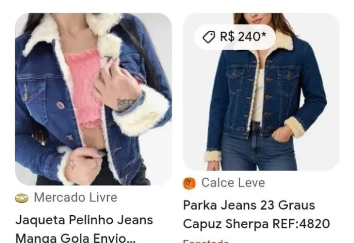 Jaqueta jeans 23 graus tam G