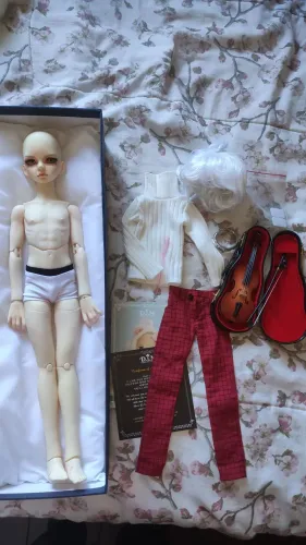 Boneco BJD 1/4 Ace Doll in Mind + acessórios