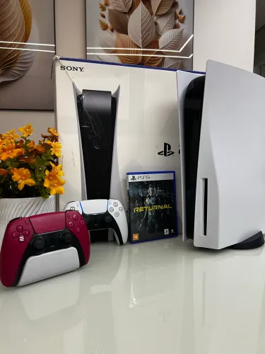 PS5 Mídia Física Completo + 2 Controles