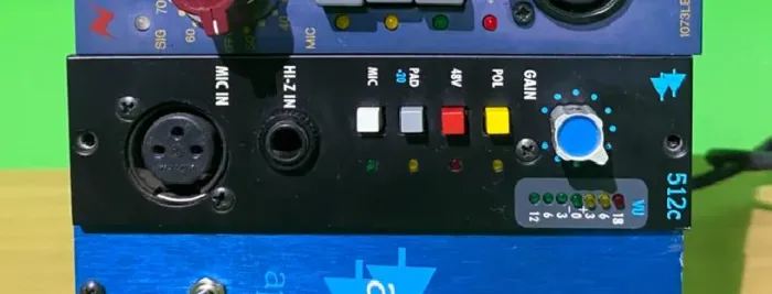 Pré-amplificador - API 512C