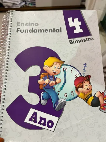 Livro 3 Ano Fundamental Colégio Adventista Com Pouco Uso