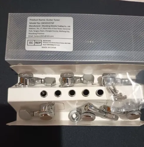 Tarraxas com trava Guyker para Guitarra, 6 em linha