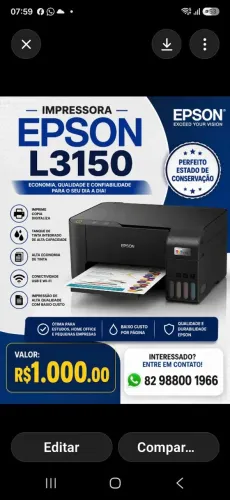 Impressora epson L3150
