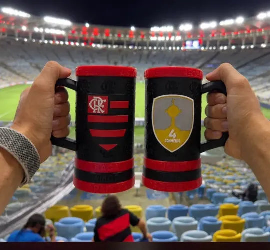 Porta Copo / long neck Flamengo