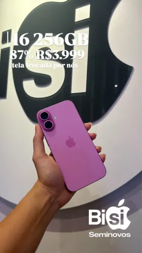 iPhone 16 abaixo do valor tela trocada