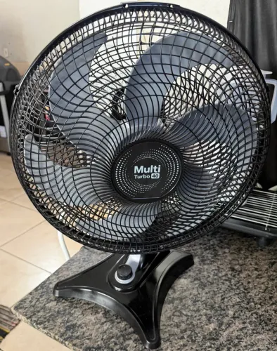Ventilador de mesa 40 cm hélice 6 pás seminovo 
