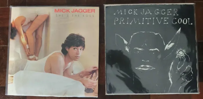 Vinil lp Mick Jagger - She's the Boss - Primitive Cool - vendo individual ver descrição