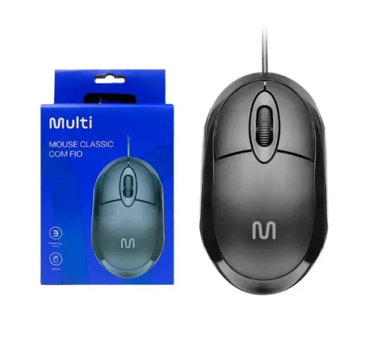 Mouse Óptico Classic Multi