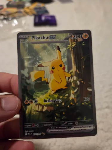Pikachu ex - Ilustração Especial (276/217) | Pokémon TCG