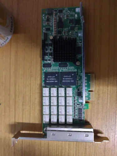 adaptador de rede Quad-Port Ethernet Bypass, modelo Silicom PE2G4BPI35L-SD