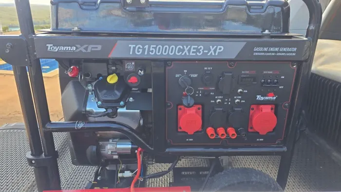 Gerador de energia Toyama 15000cxe3 Máxima 17KvA