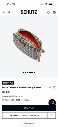 BOLSA SCHUTZ TRIANGLE